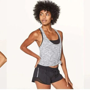 Lululemon Our Sport Tank Tiger Space Dye Black White - 8